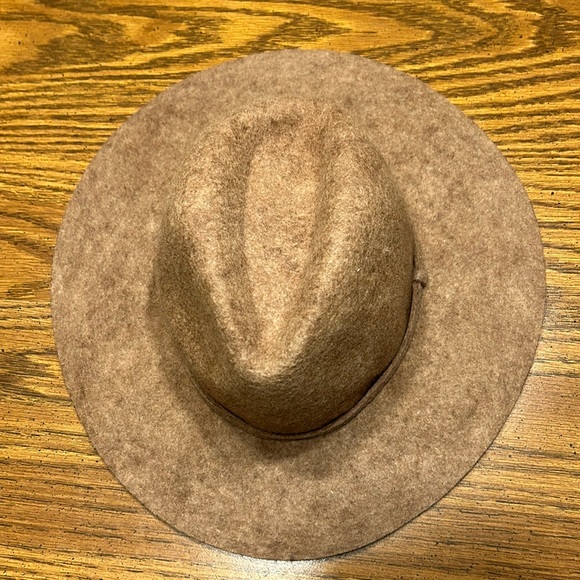 J. Crew Wool Felt Fedora Floppy Hat - Picture 6 of 8